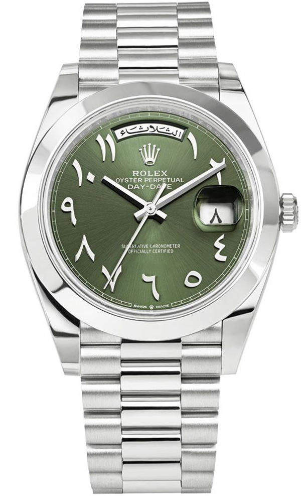 Rolex day clearance date arabic price