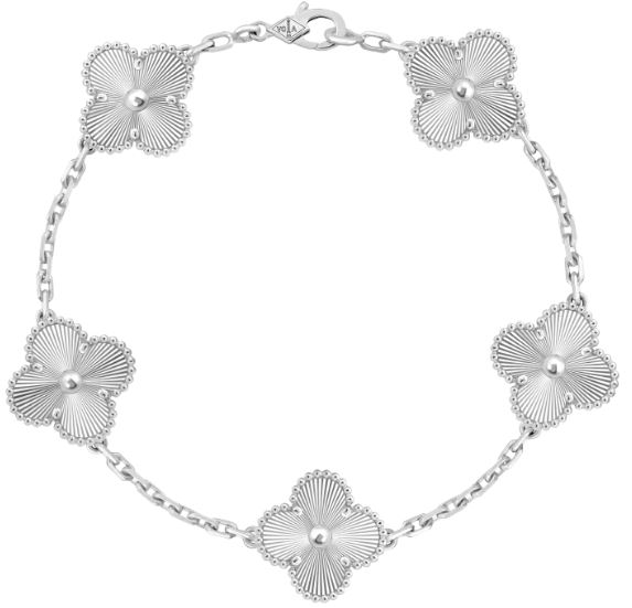 Van Cleef & Arpels Vintage Alhambra bracelet, 5 motifs