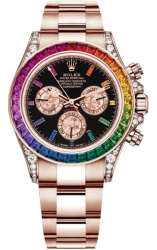 Rolex Daytona Rainbow Custom Diamonds