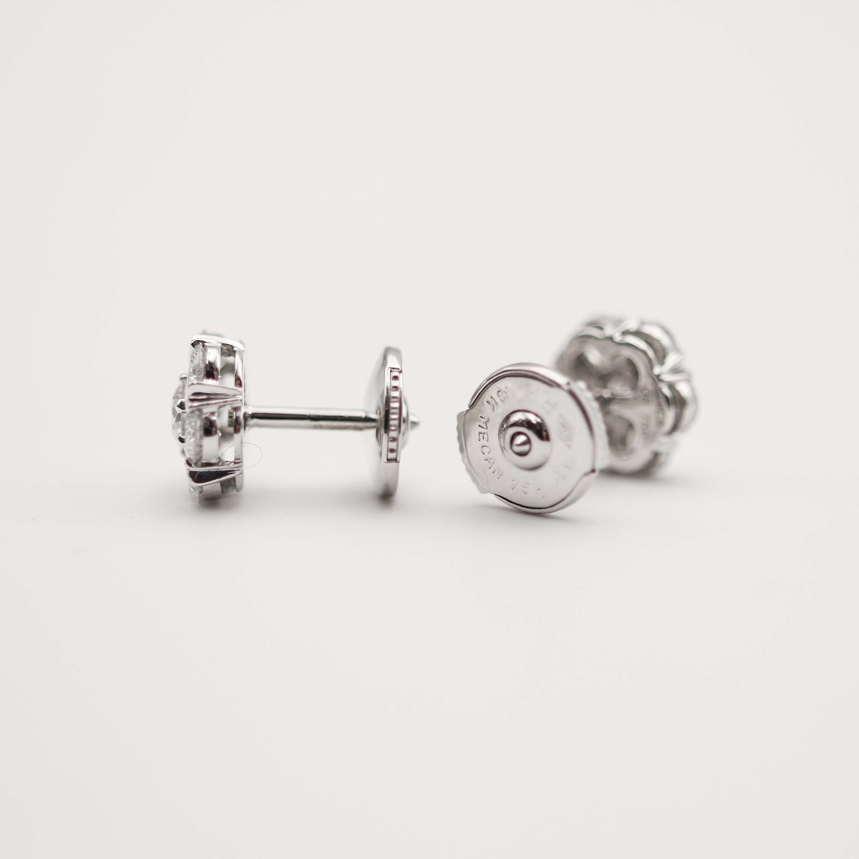 Van Cleef & Arpels Puces d'oreilles Fleurette