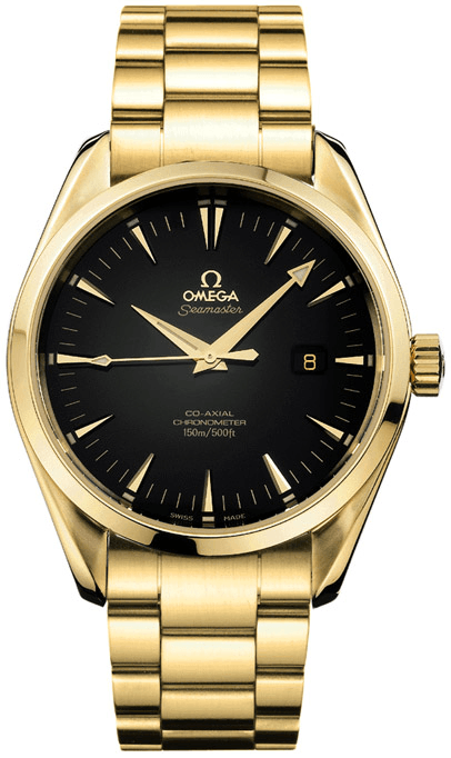 Omega Seamaster Aqua Terra Yellow Gold