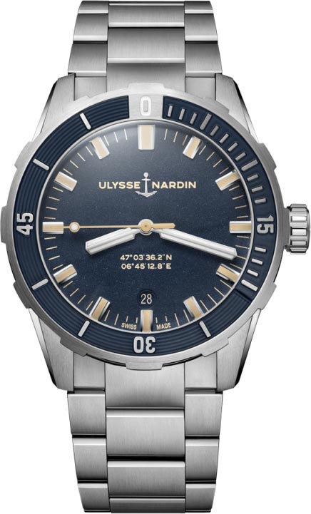 Ulysse nardin store diver price