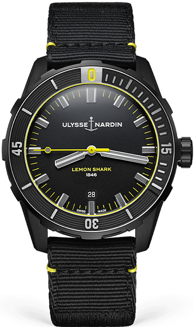 Diver Lemon Shark 42 mm Ulysse Nardin 8163 175LE 92 LEMONSHARK