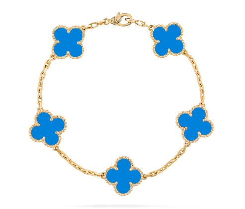 Van Cleef & Arpels Vintage Alhambra bracelet, 5 motifs