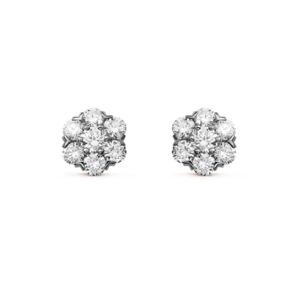 Van Cleef & Arpels Puces d'oreilles Fleurette