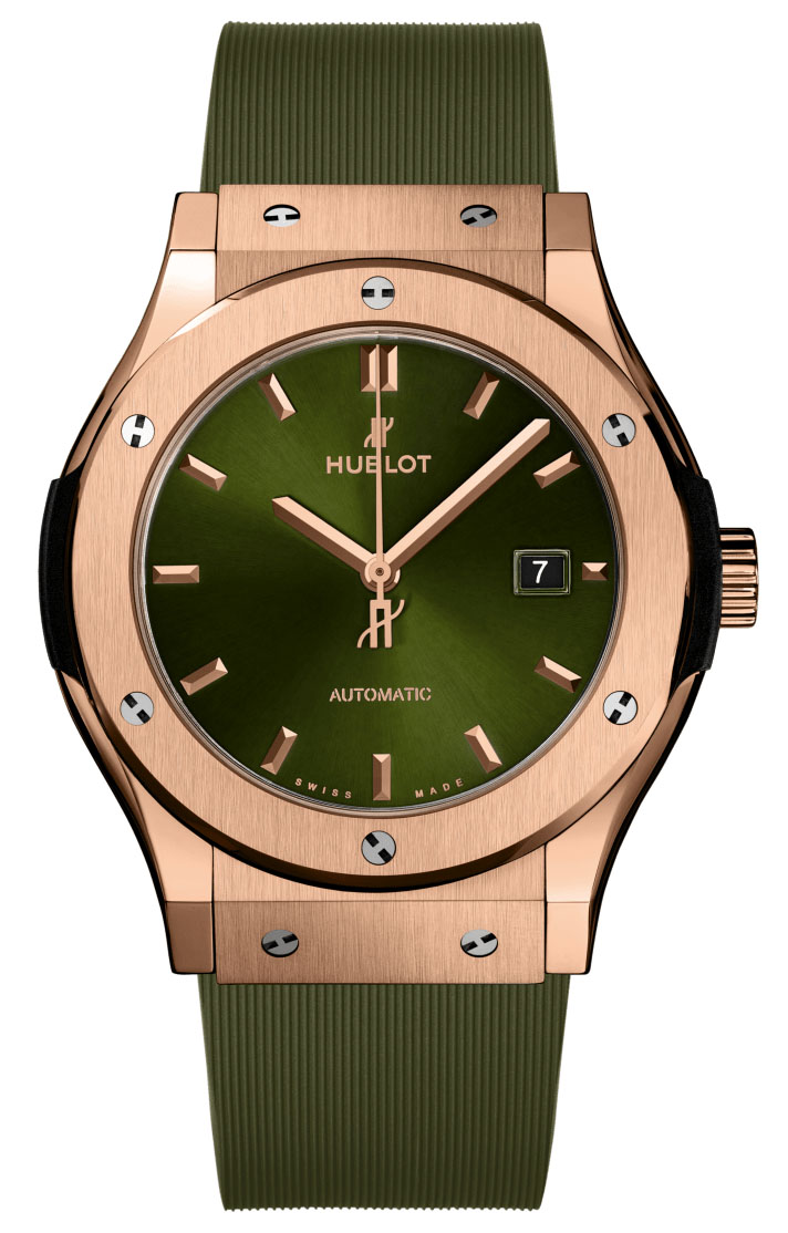 Hublot Classic Fusion 42 King Gold Green