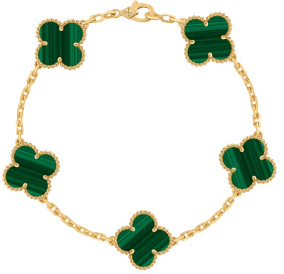 Van Cleef & Arpels Vintage Alhambra bracelet, 5 motifs