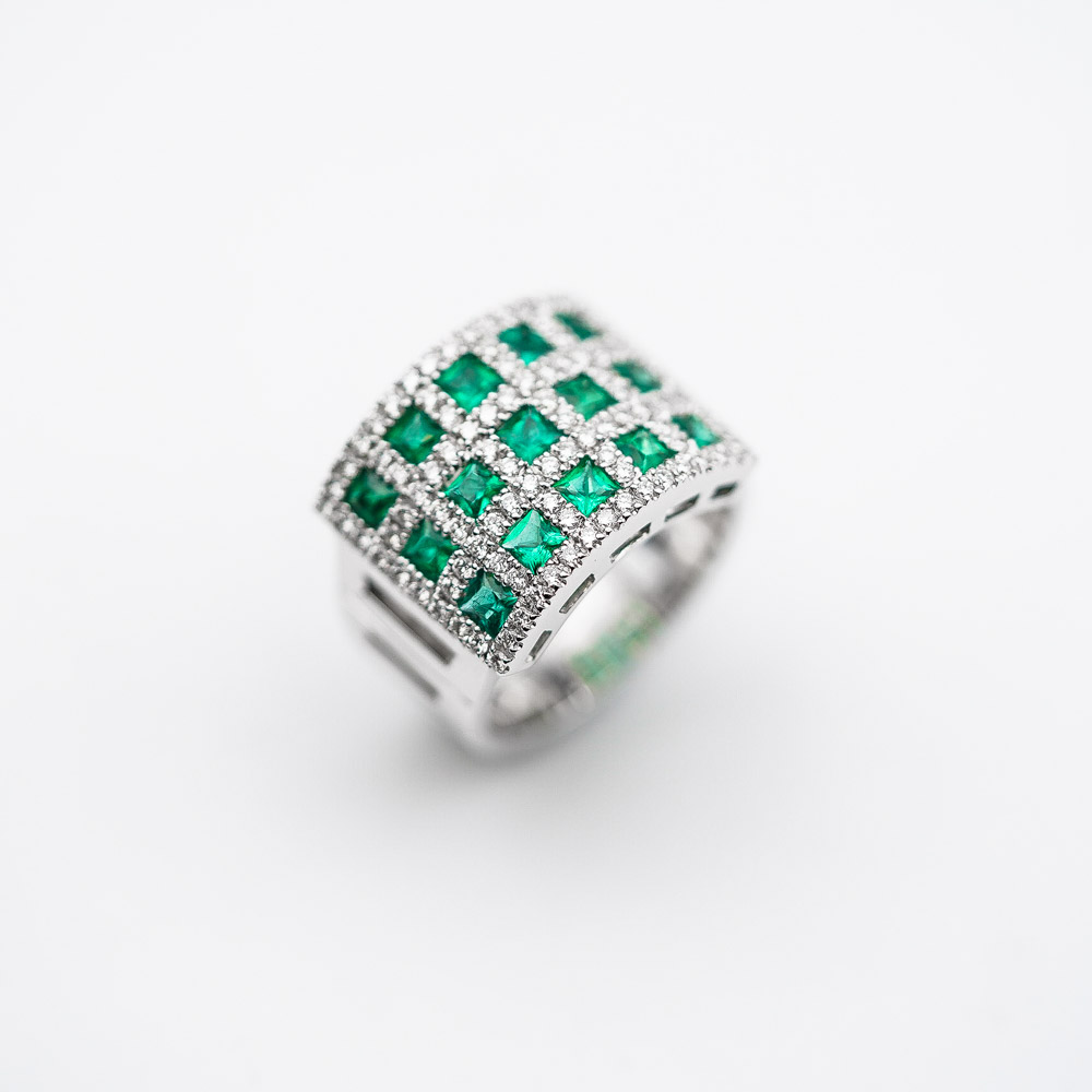Damiani Scacchi Diamond Emerald 