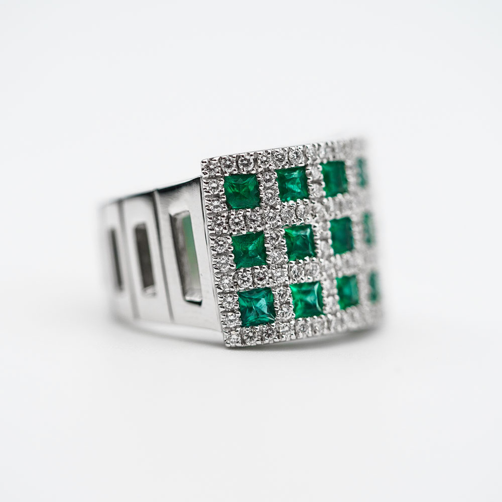 Damiani Scacchi Diamond Emerald 