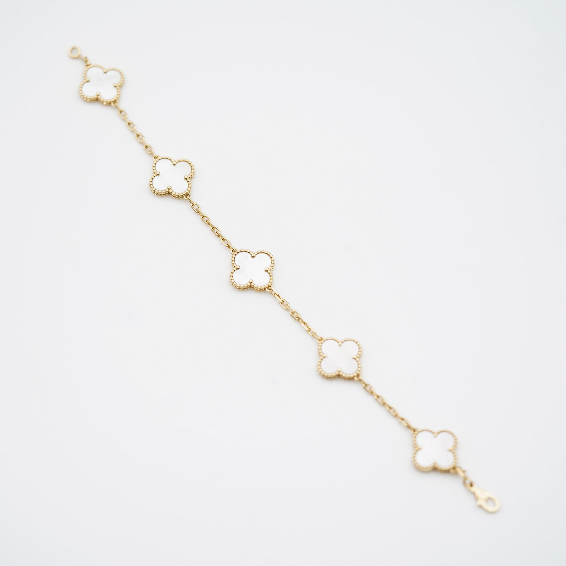Van Cleef & Arpels Vintage Alhambra bracelet, 5 motifs