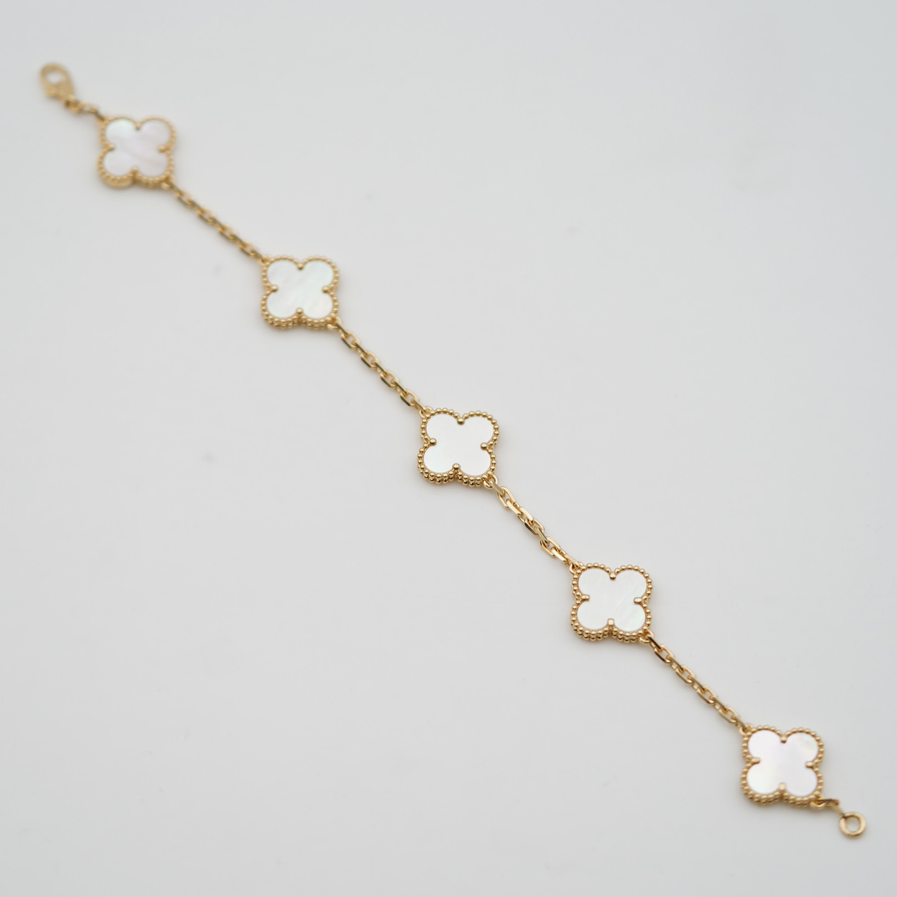 Van Cleef & Arpels Vintage Alhambra bracelet, 5 motifs