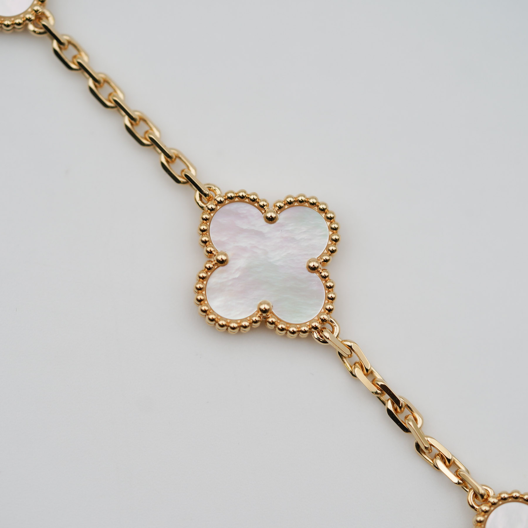 Van Cleef & Arpels Vintage Alhambra bracelet, 5 motifs