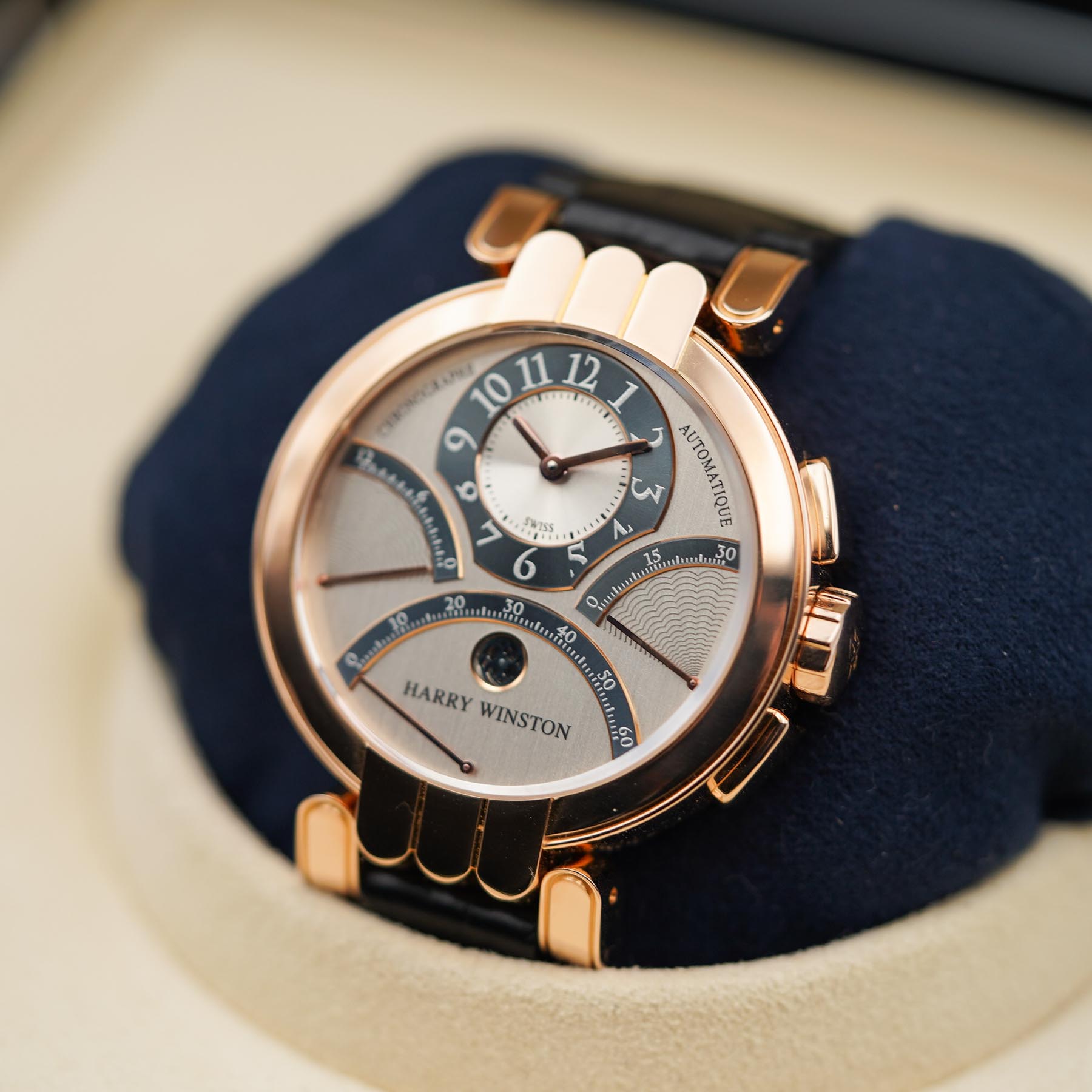 Harry Winston Premier Retrograde Chronograph