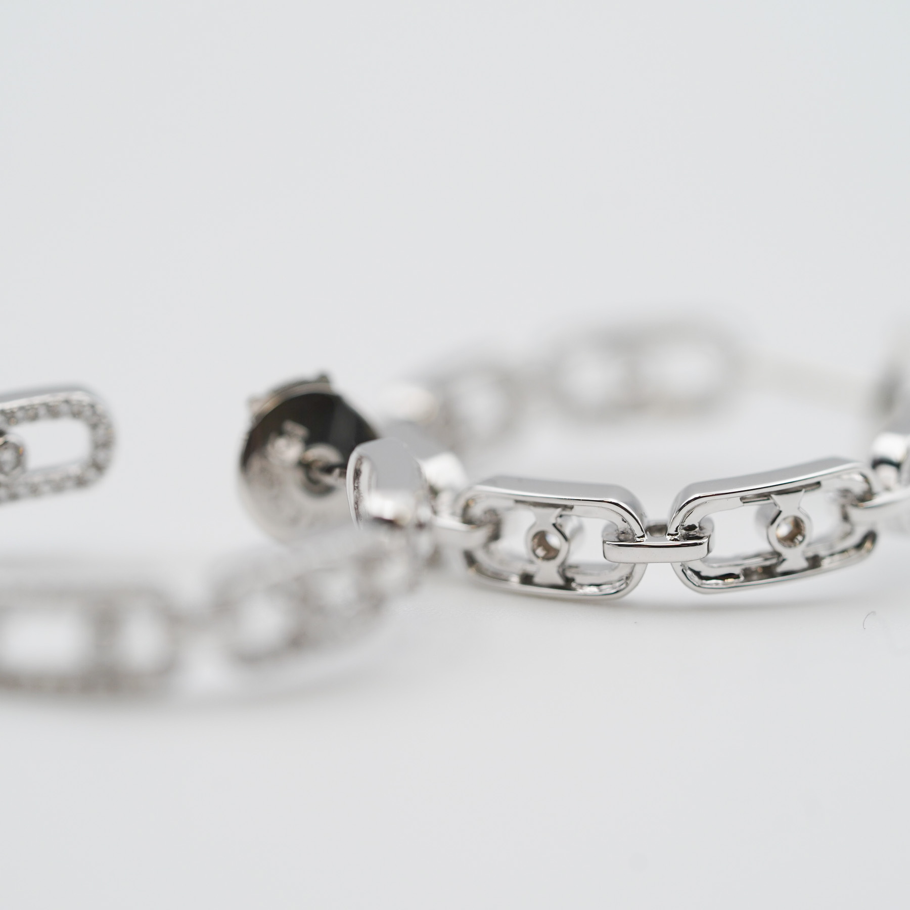 Messika Move Link SM Hoop Earrings