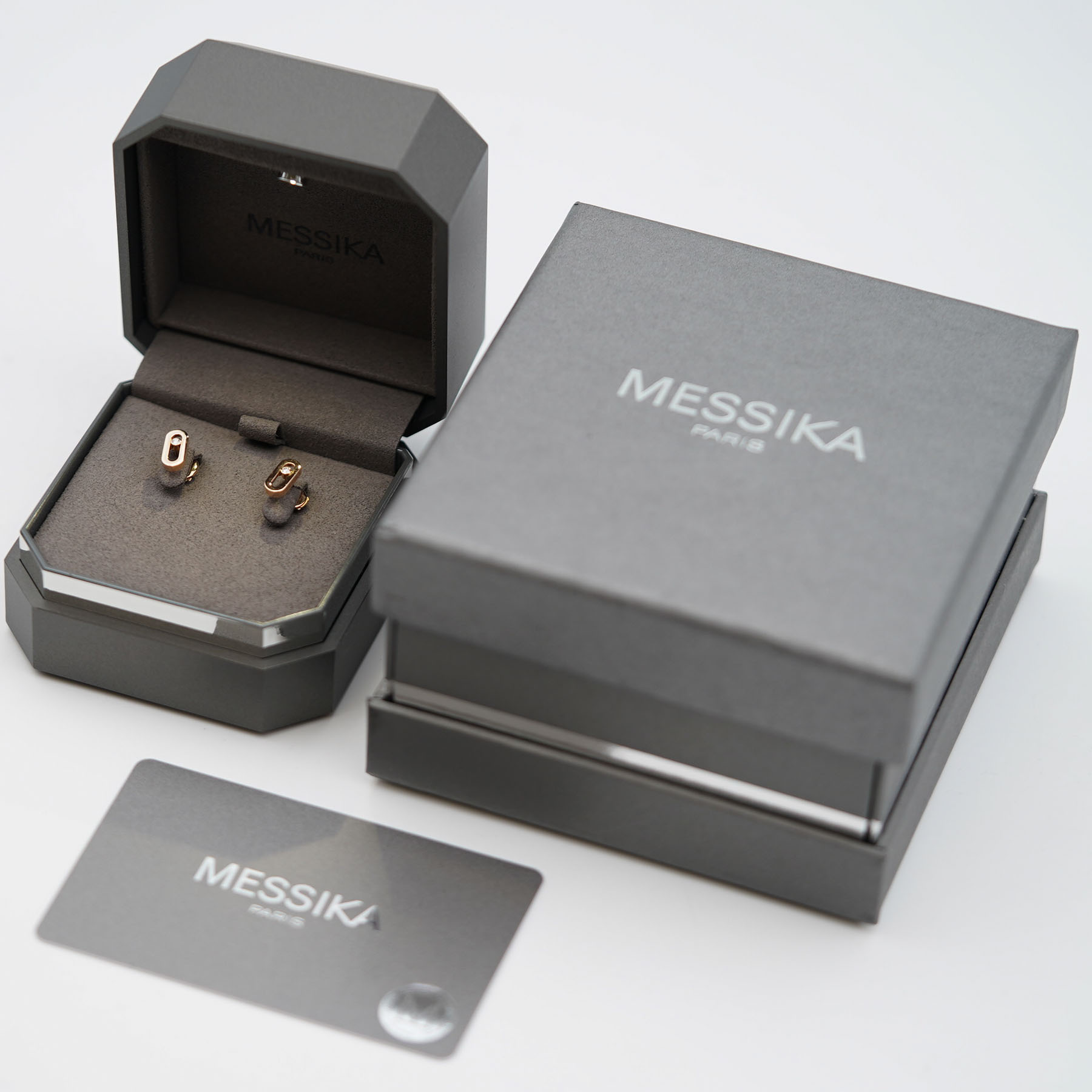 Messika Gold Move Uno Stud Earrings