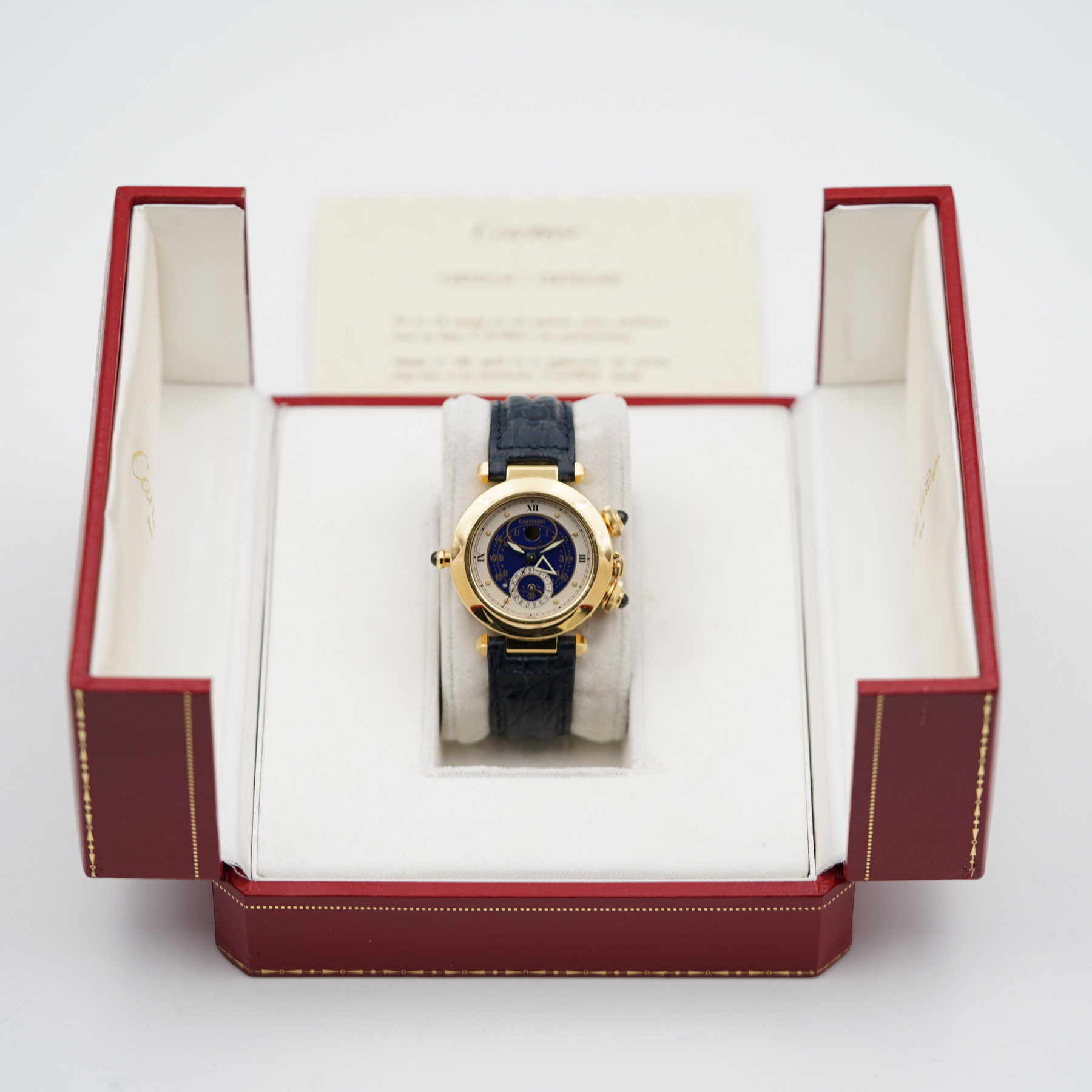 Cartier Pasha de Cartier Moon Date Alarm
