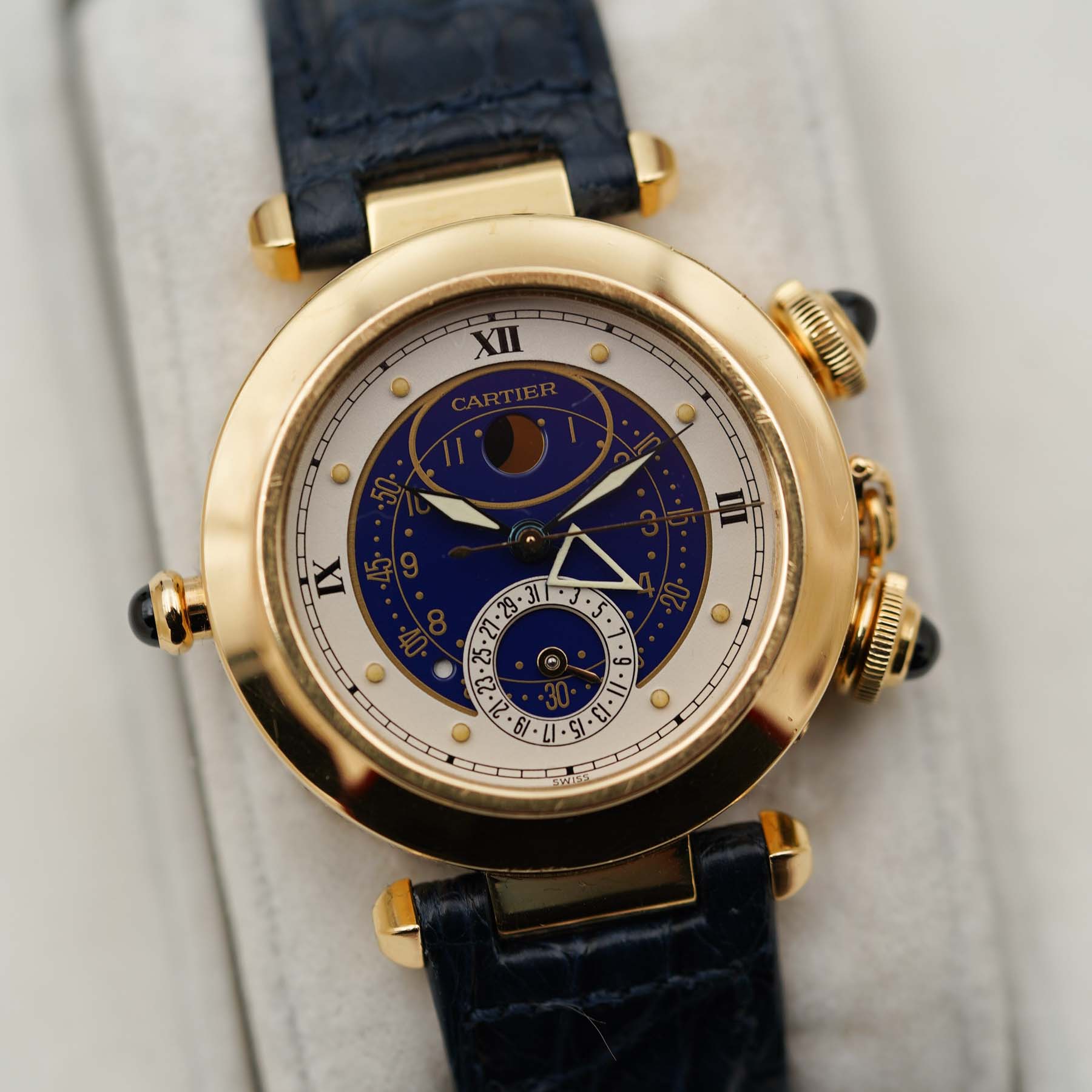 Cartier Pasha de Cartier Moon Date Alarm