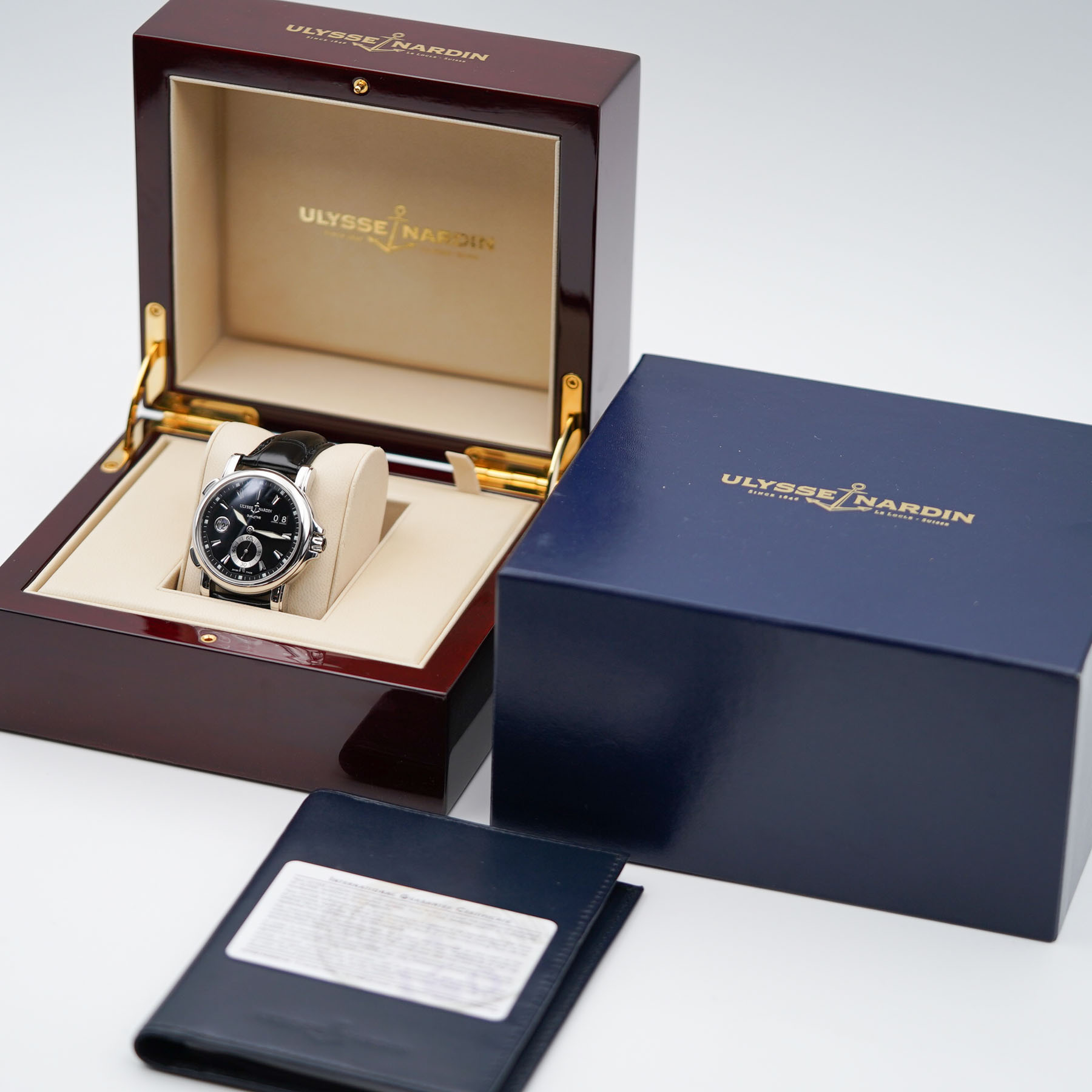 Ulysse Nardin Dual Time Steel