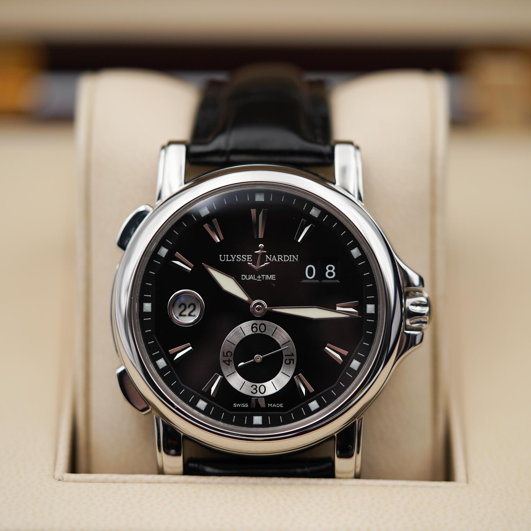 Ulysse Nardin Dual Time Steel