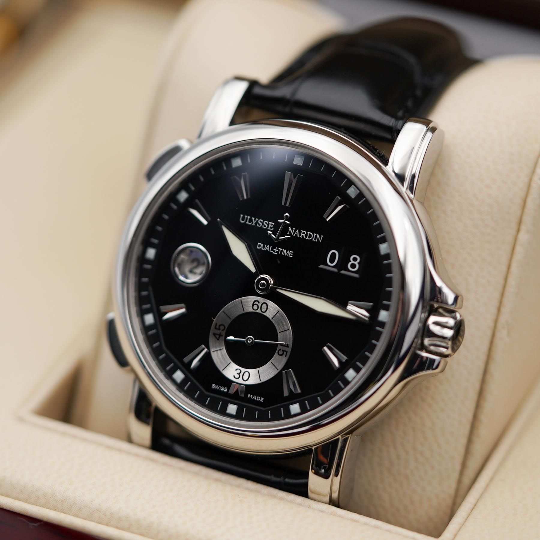 Ulysse Nardin Dual Time Steel