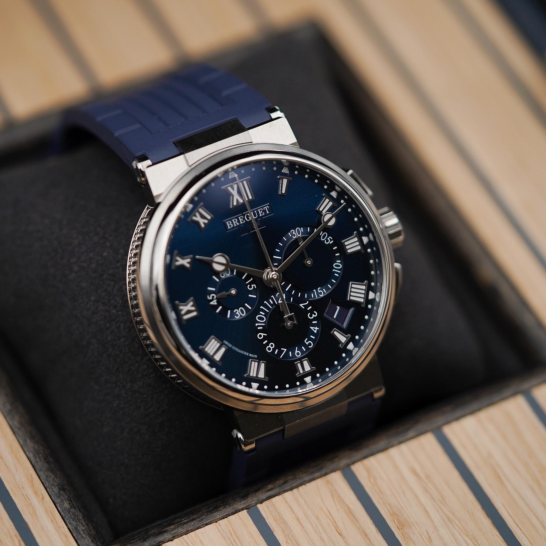 Breguet Marine Chronographe 5527