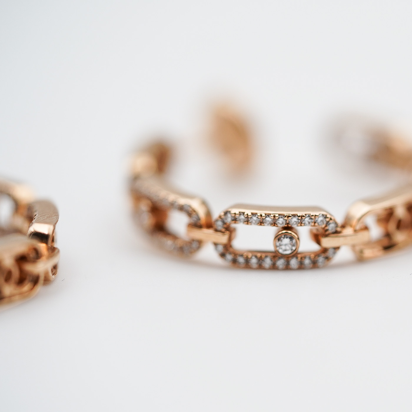 Messika Move Link SM Hoop Earrings