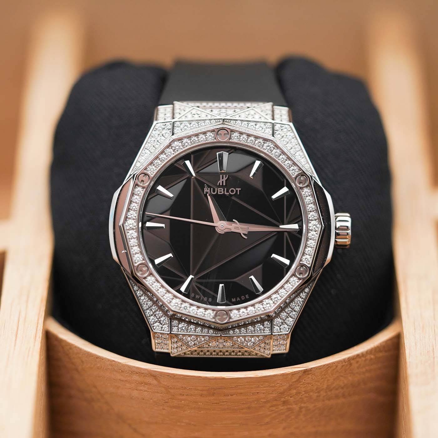 Hublot Classic Fusion Orlinski Titanium Pavé