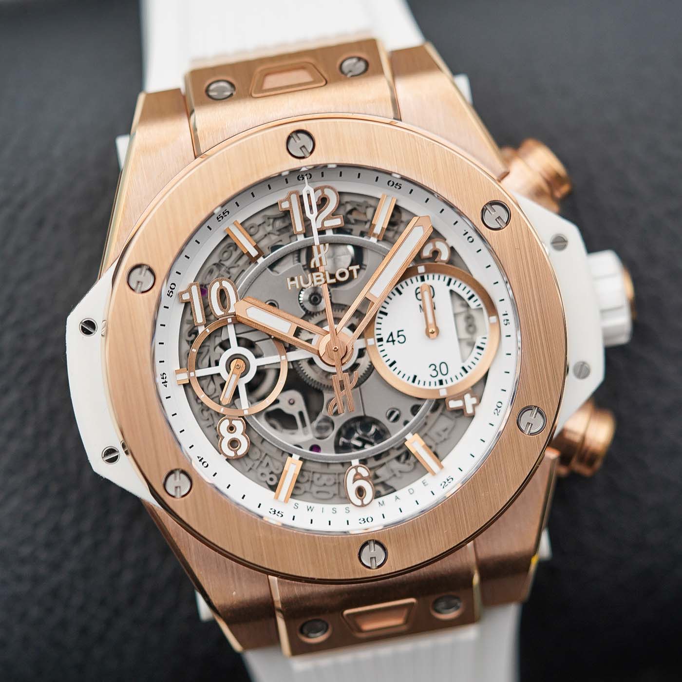 Hublot Big Bang Unico 42 King Gold White