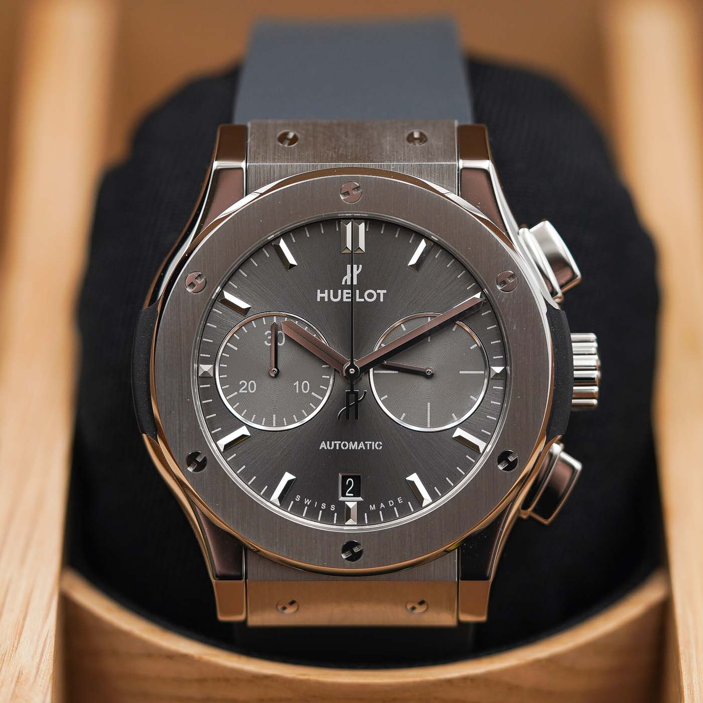 Hublot Classic Fusion 45 Racing Grey Chronograph Titanium