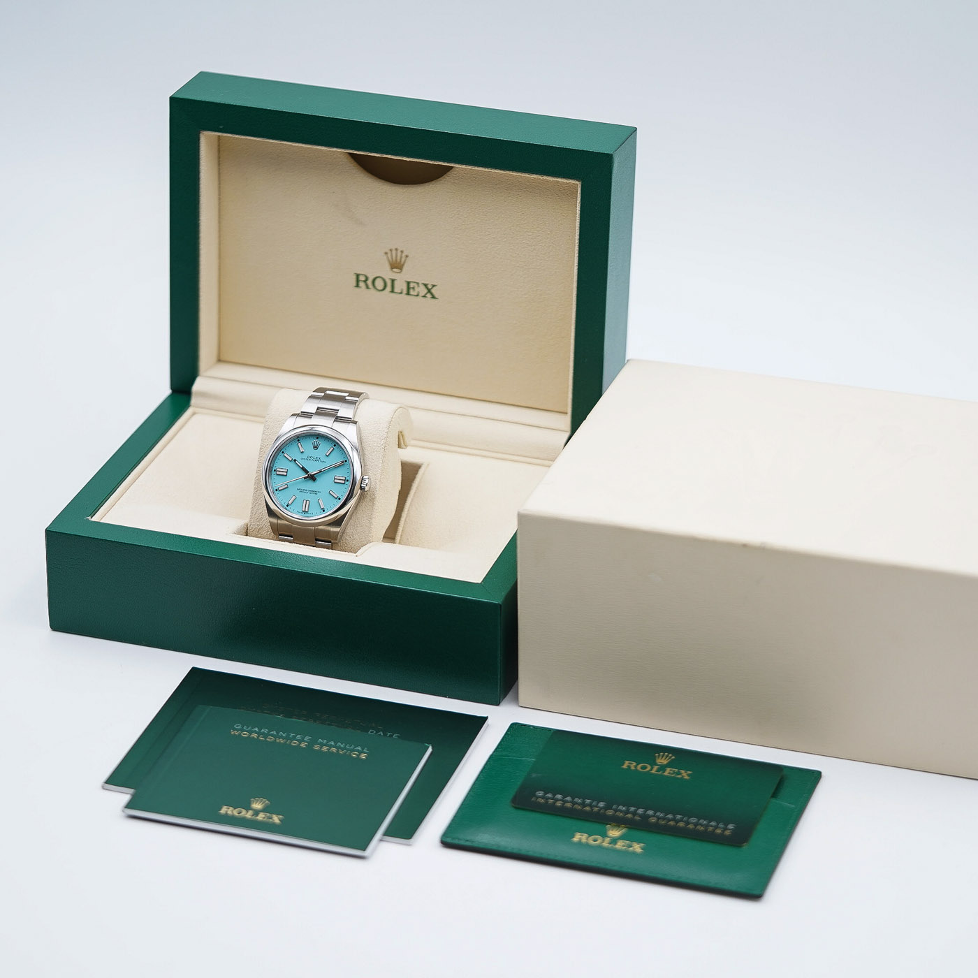 Rolex Oyster Perpetual 41 mm Tiffany Custom
