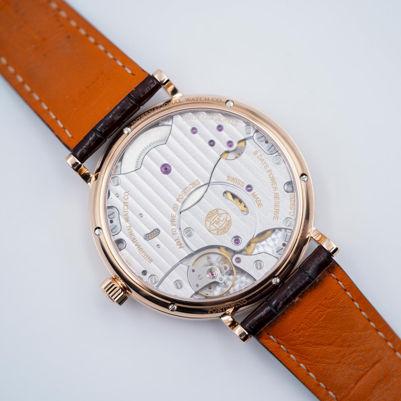 IWC Portofino Manual 8 Days