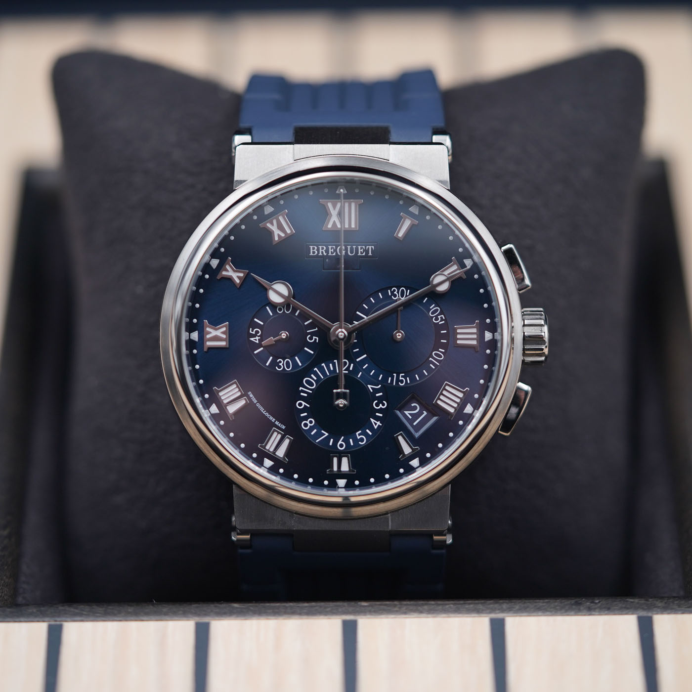Breguet Marine Chronographe 5527