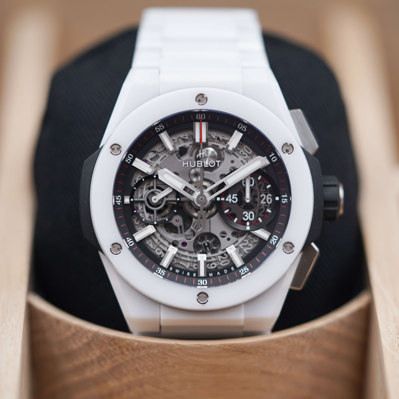 Hublot Big Bang Integrated White Ceramic
