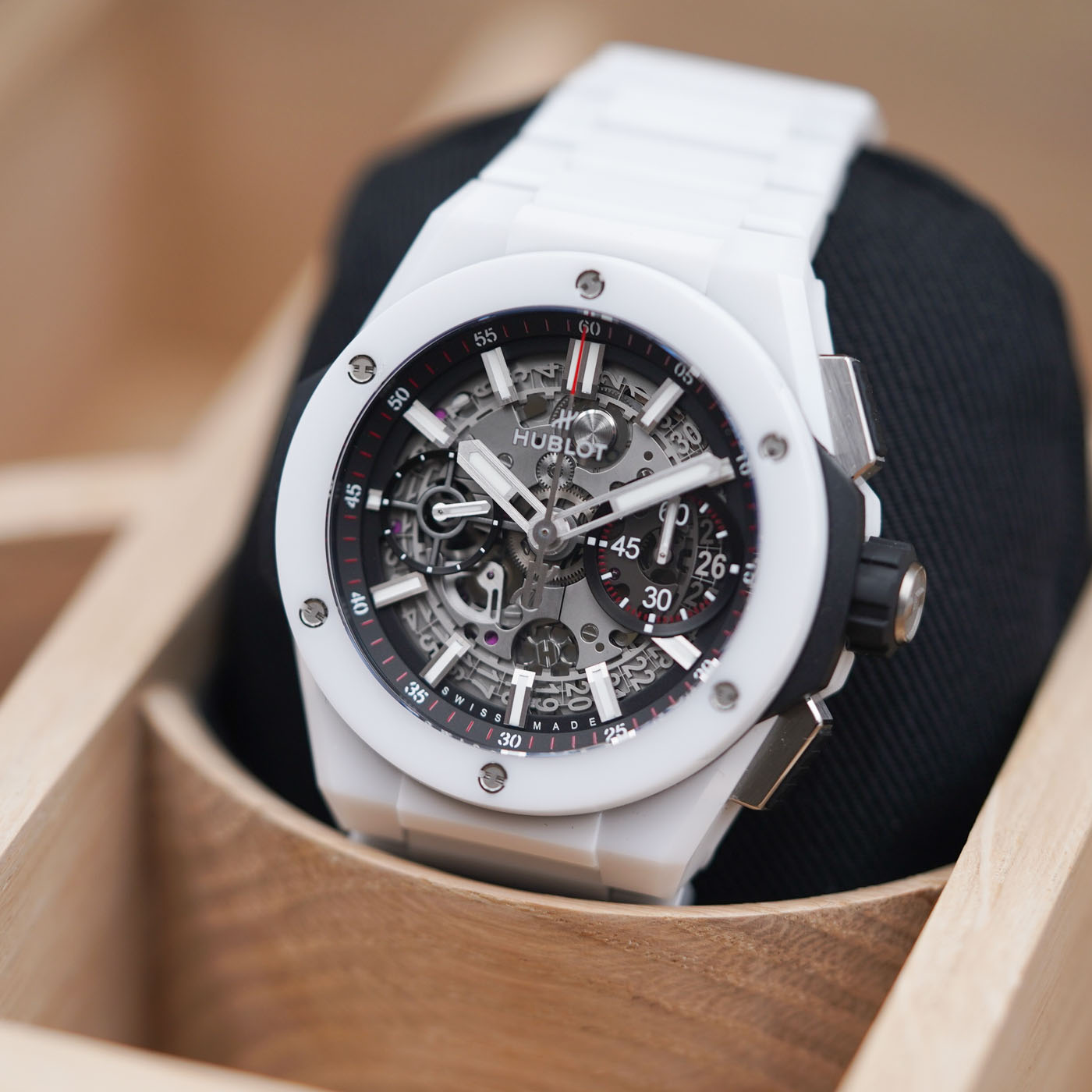 Hublot Big Bang Integrated White Ceramic