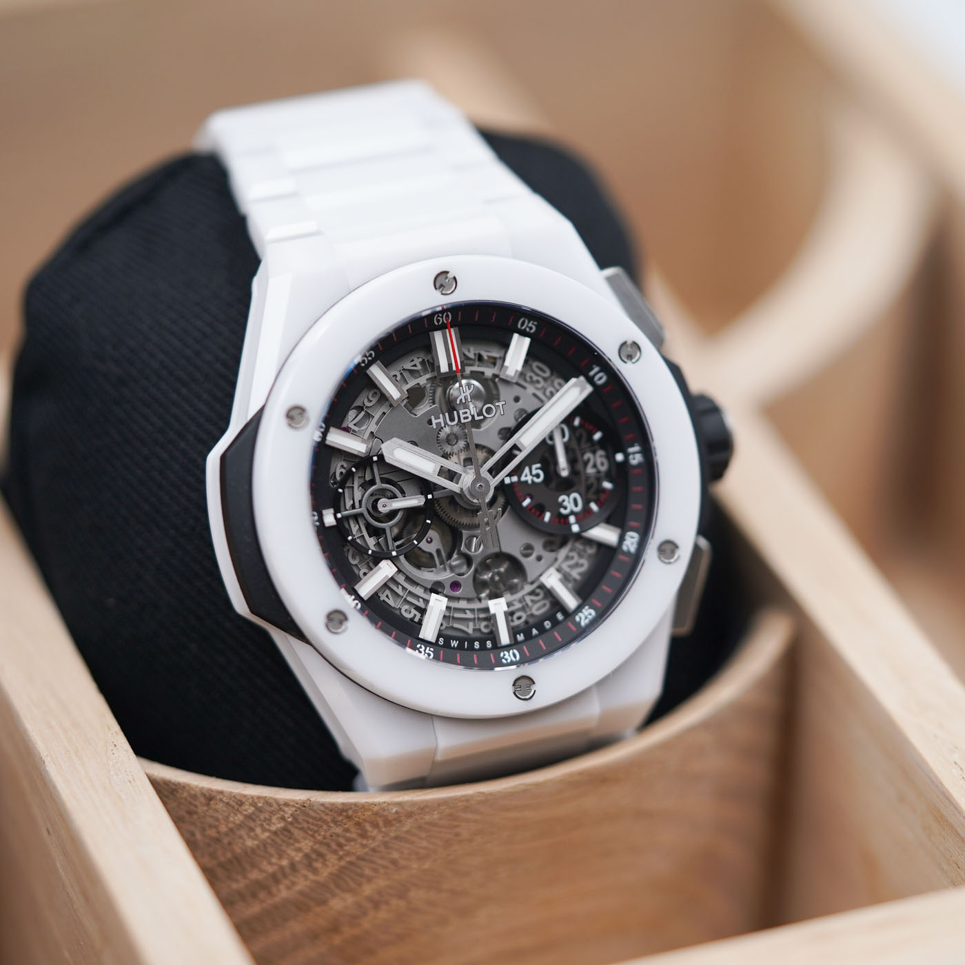 Hublot Big Bang Integrated White Ceramic