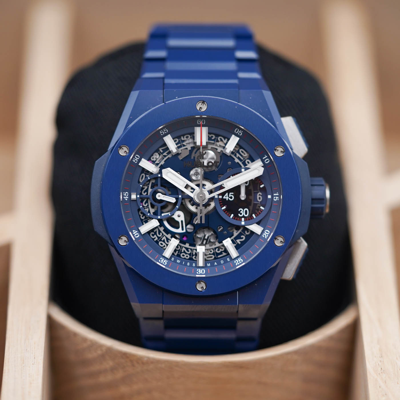 Hublot Big Bang Integrated Blue Ceramic