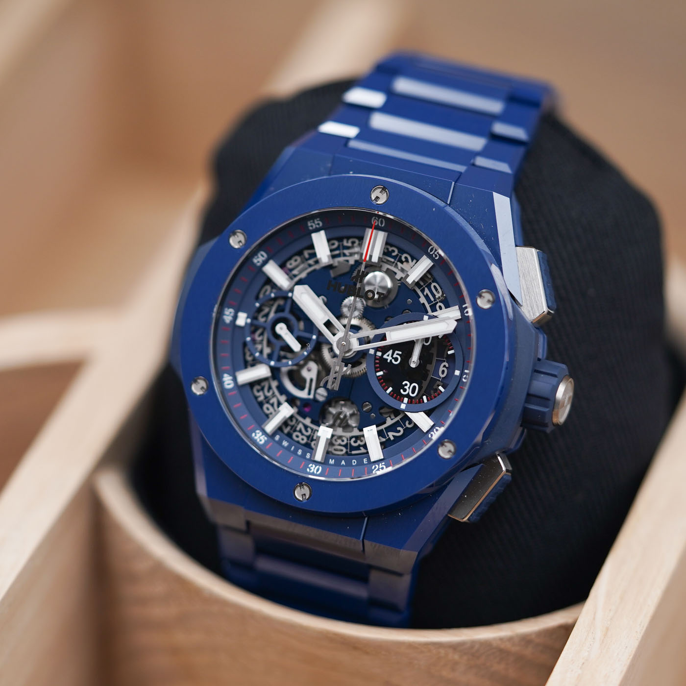 Hublot Big Bang Integrated Blue Ceramic