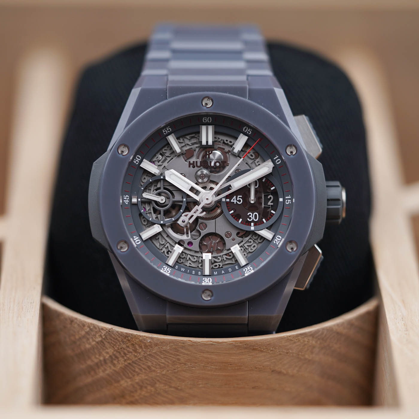 Hublot Big Bang Integrated Grey Ceramic