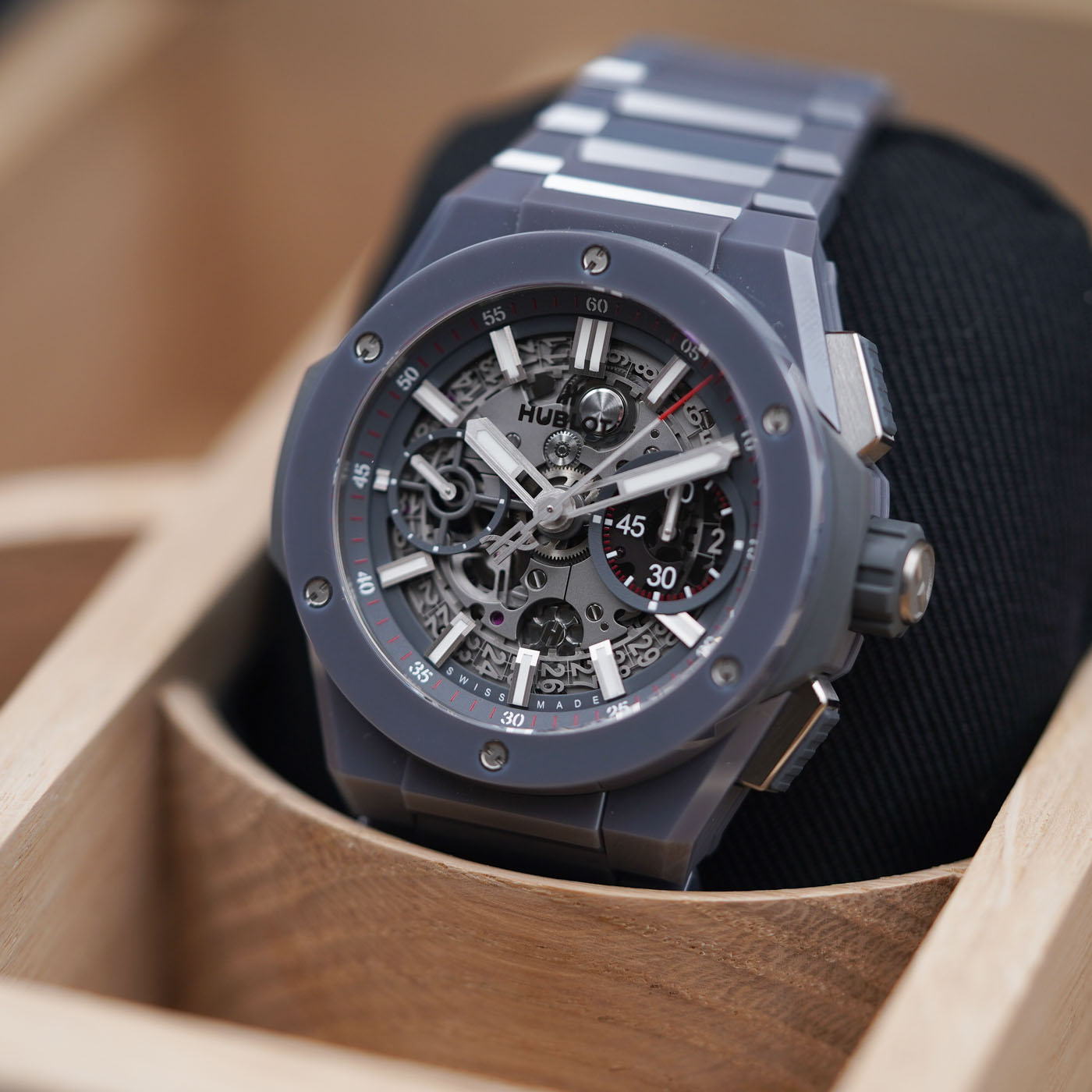 Hublot Big Bang Integrated Grey Ceramic