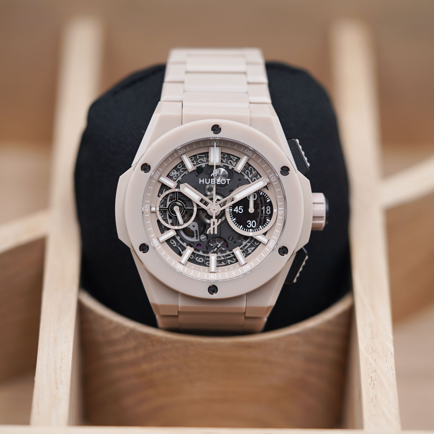 Hublot Big Bang Integrated Beige Ceramic