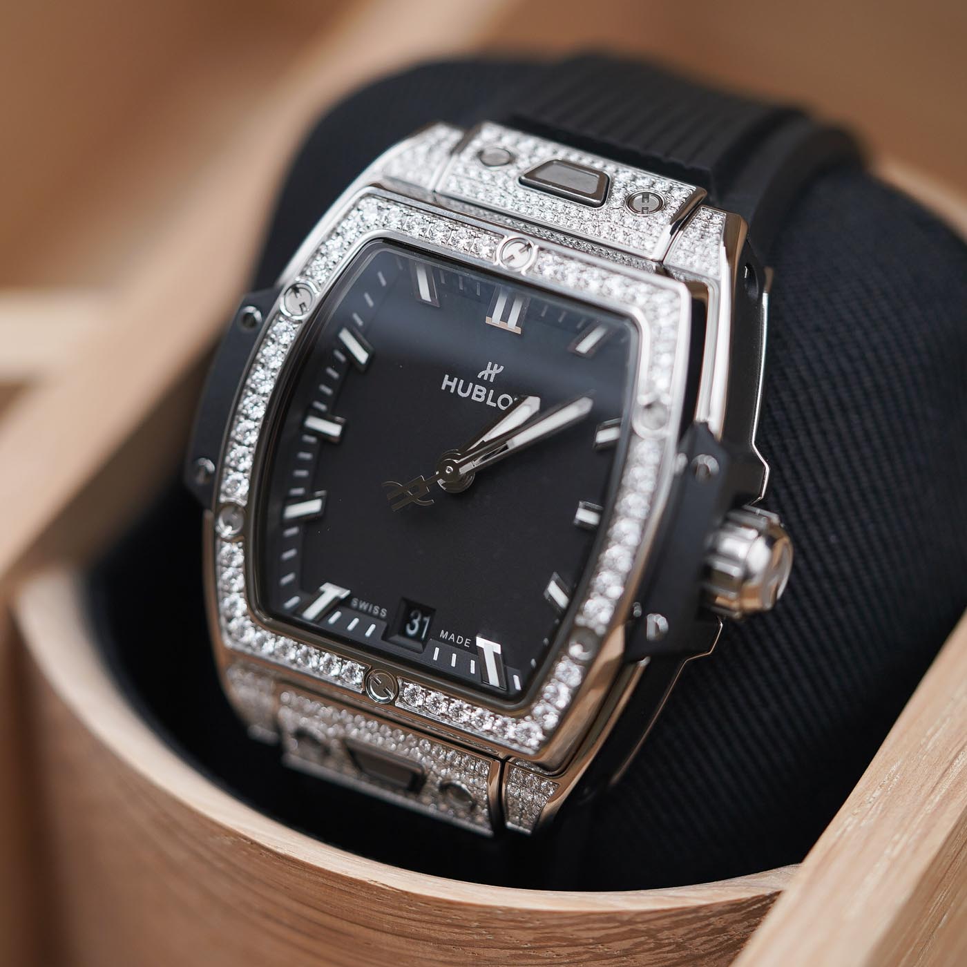 Hublot Spirit of Big Bang Titanium Pave
