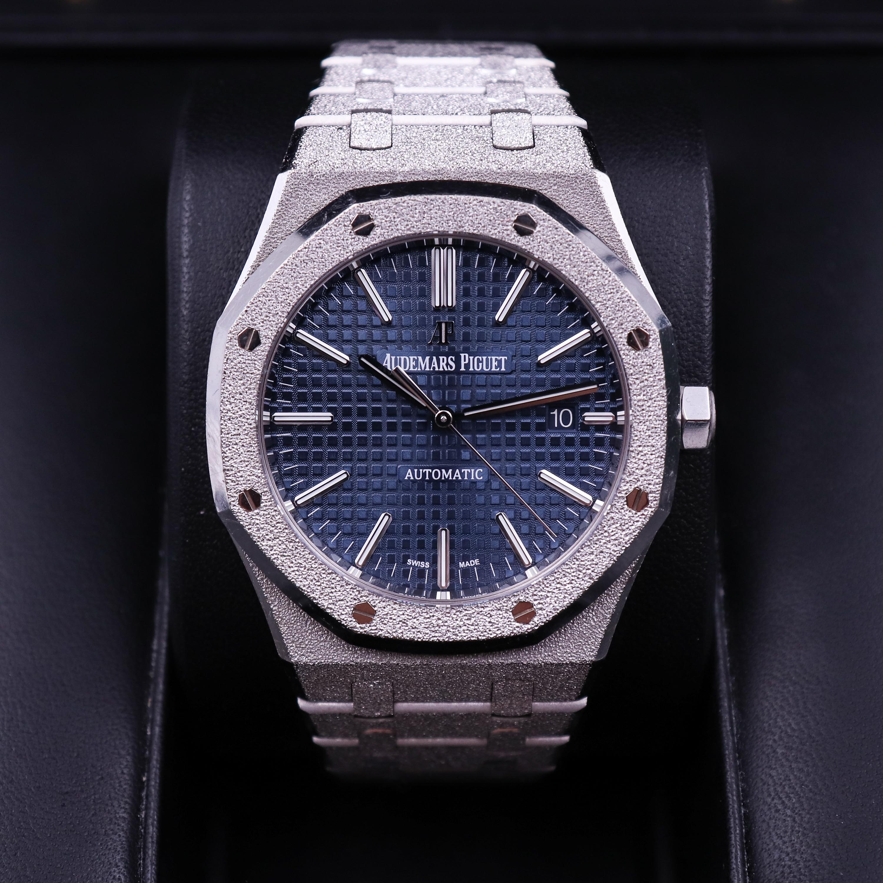 Audemars Piguet Royal Oak 41mm Frosted White Gold
