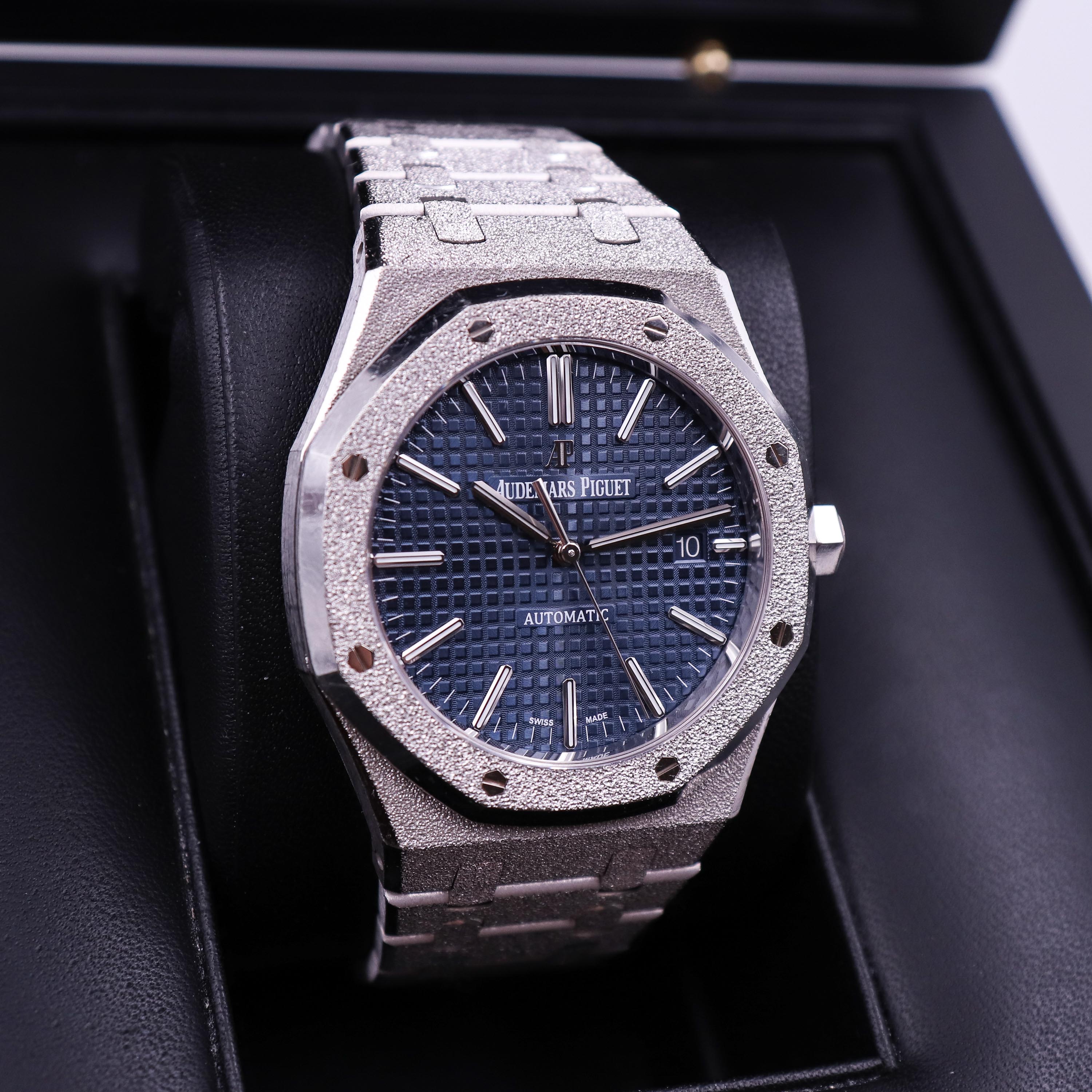 Audemars Piguet Royal Oak 41mm Frosted White Gold