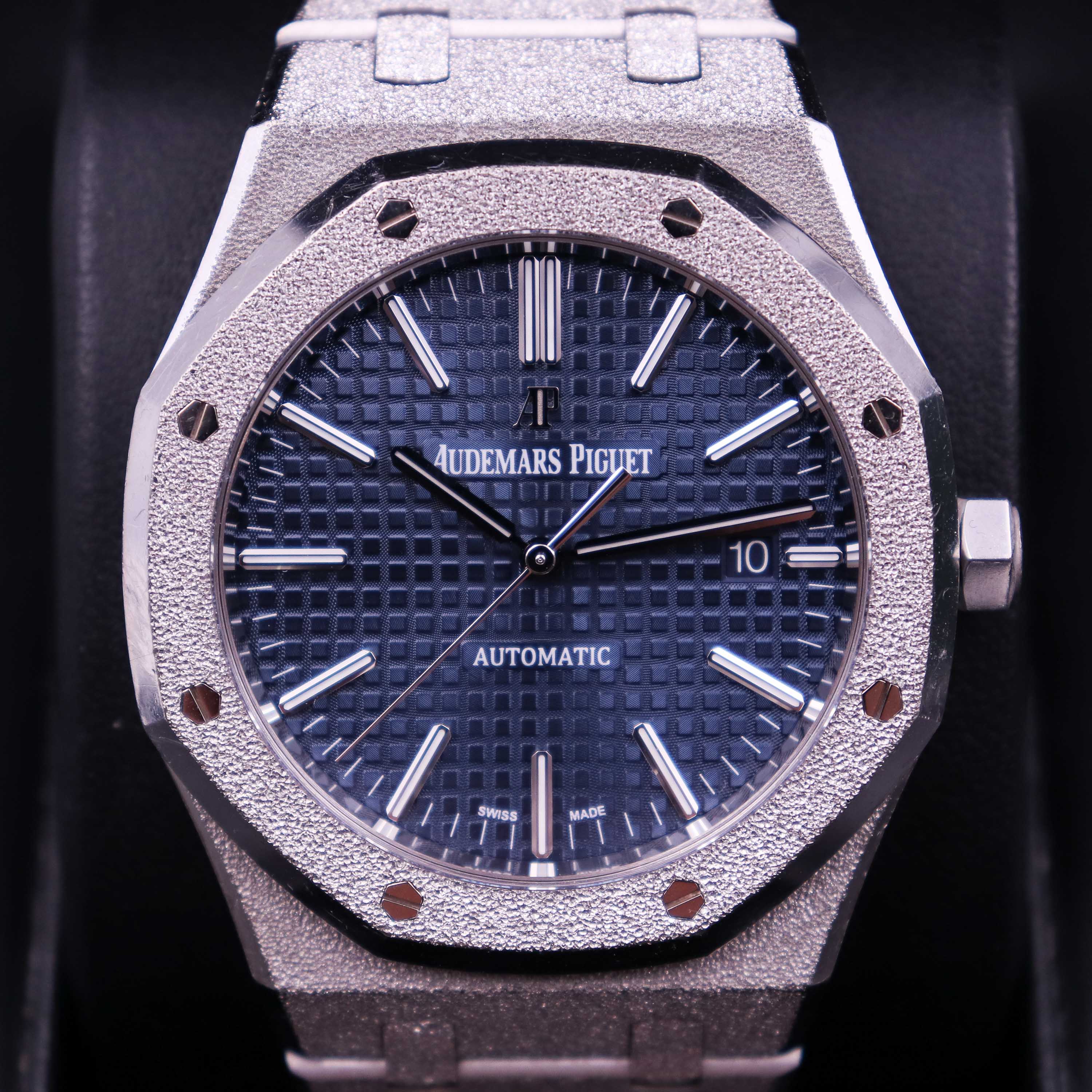Audemars Piguet Royal Oak 41mm Frosted White Gold