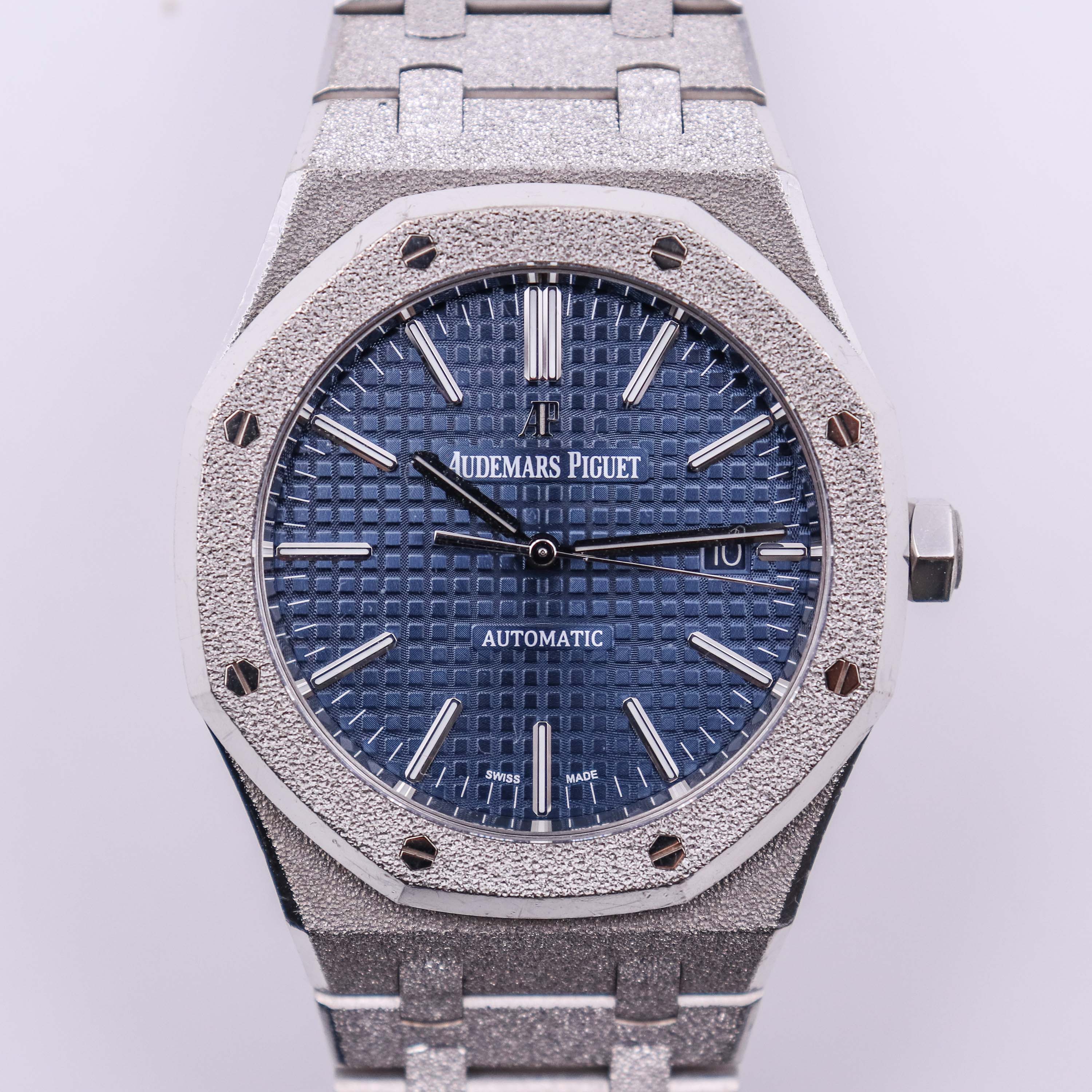 Audemars Piguet Royal Oak 41mm Frosted White Gold