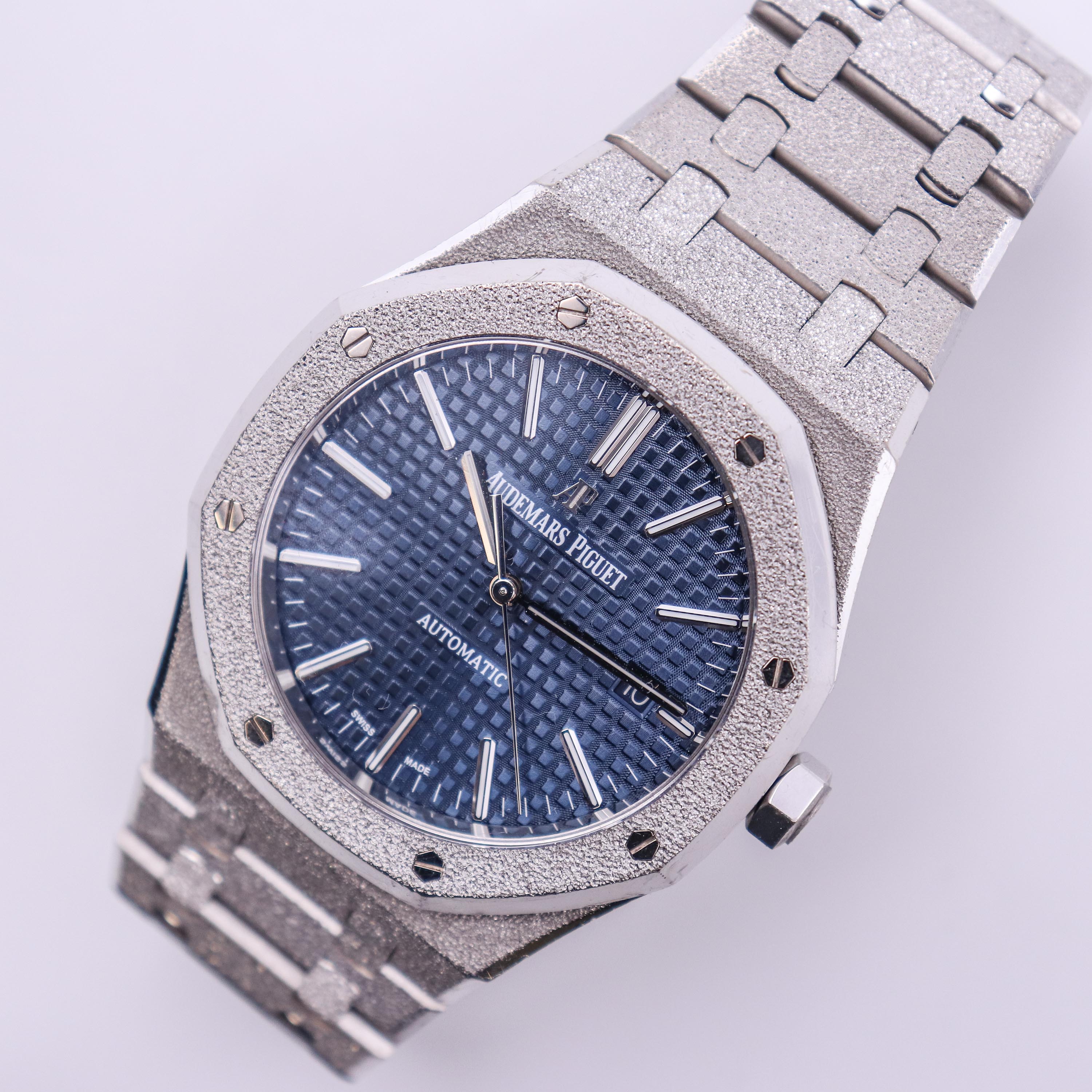 Audemars Piguet Royal Oak 41mm Frosted White Gold