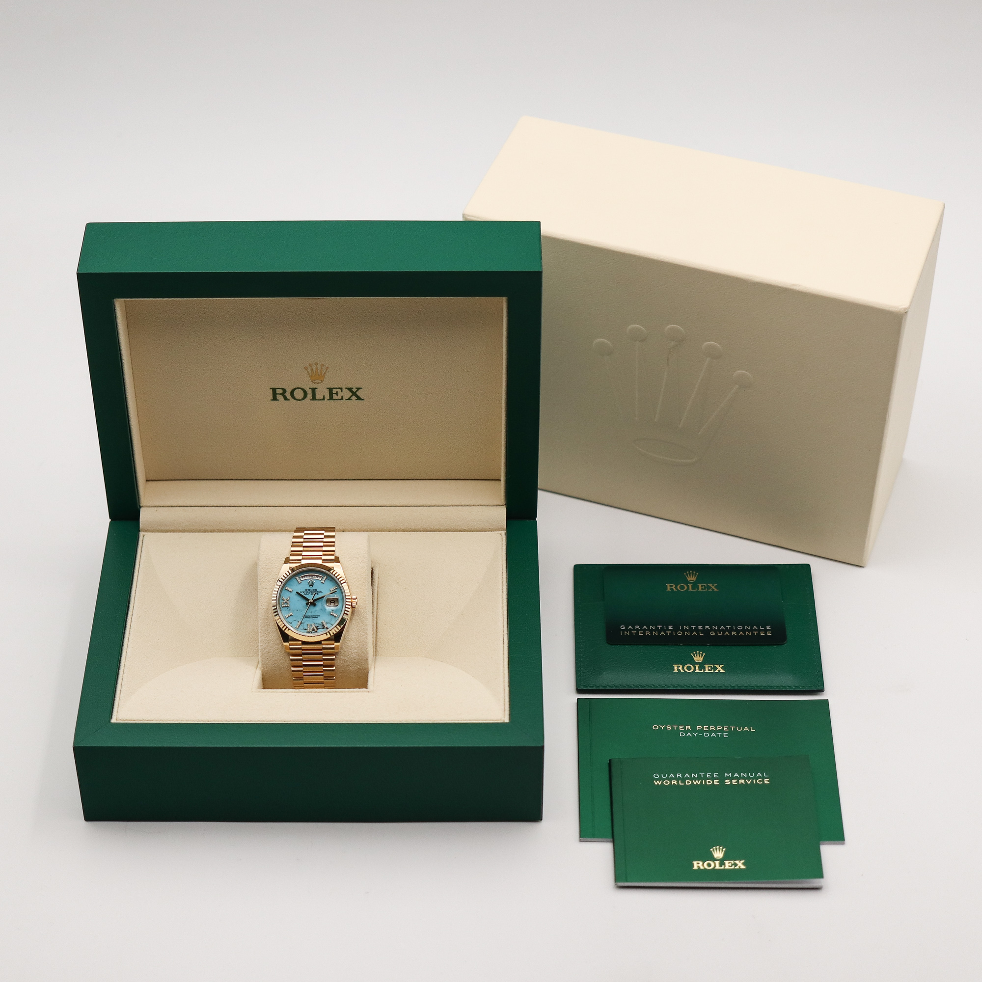 Rolex Day-Date 36mm Tiffany Turquoise