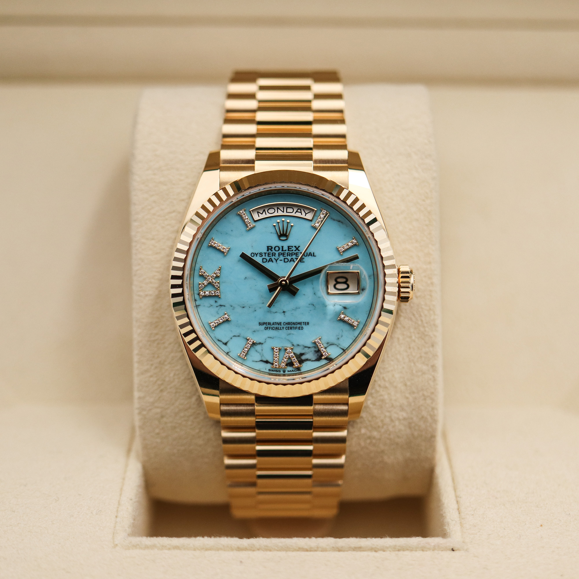 Rolex Day-Date 36mm Tiffany Turquoise