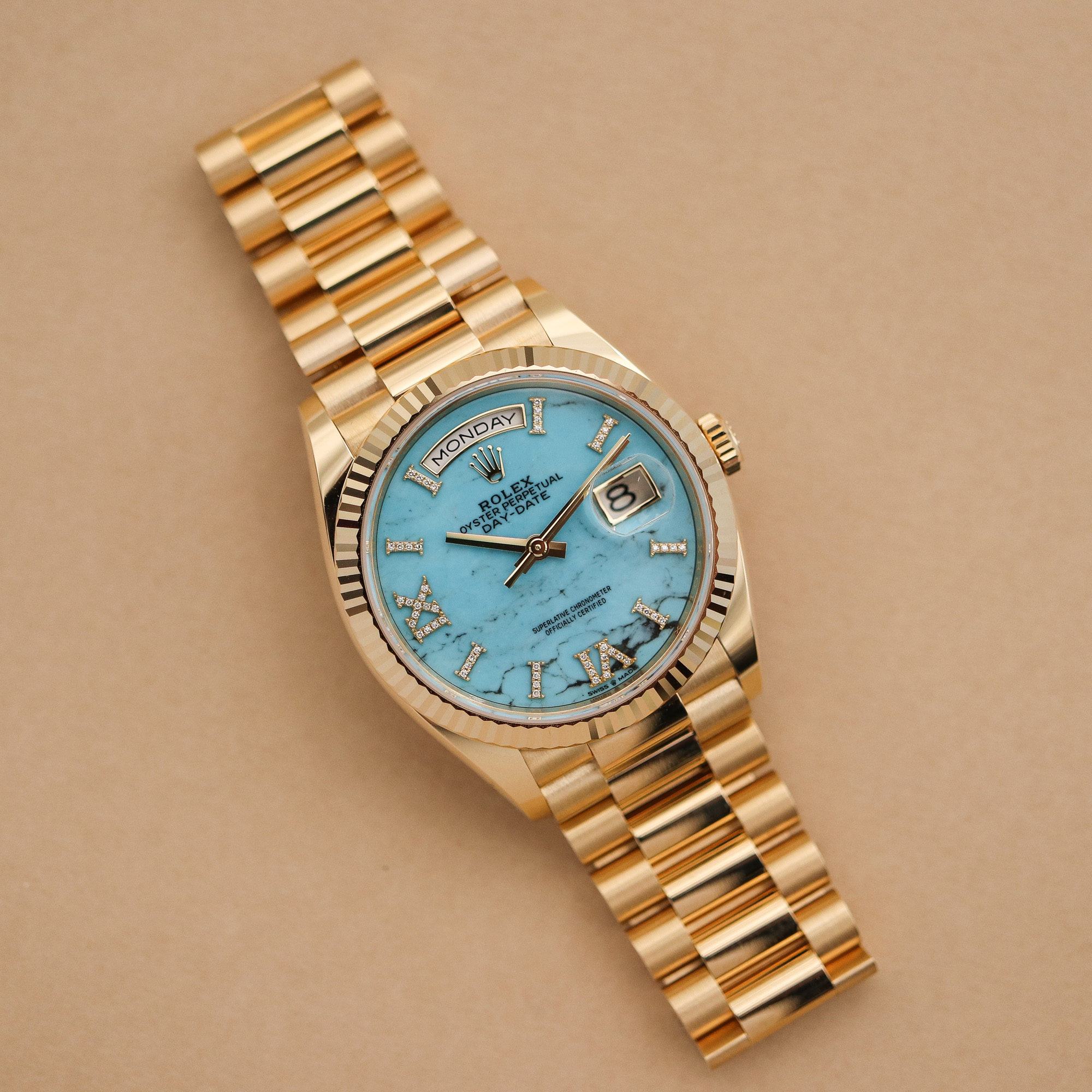 Rolex Day-Date 36mm Tiffany Turquoise