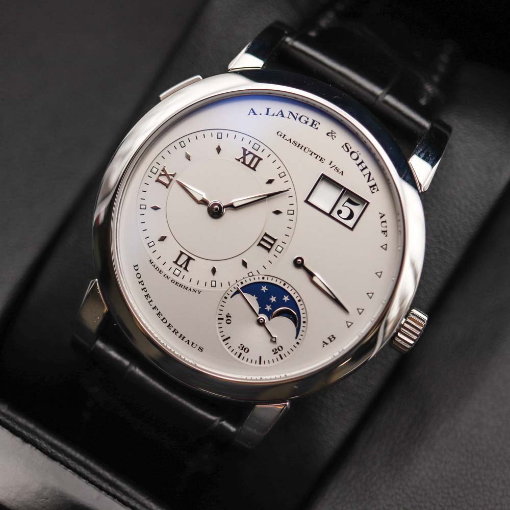 A. Lange & Sohne Lange 1 Moonphase Platinum